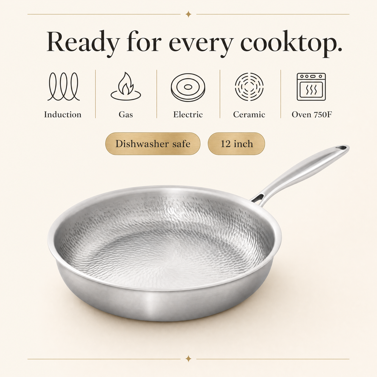 Ready for every cooktop